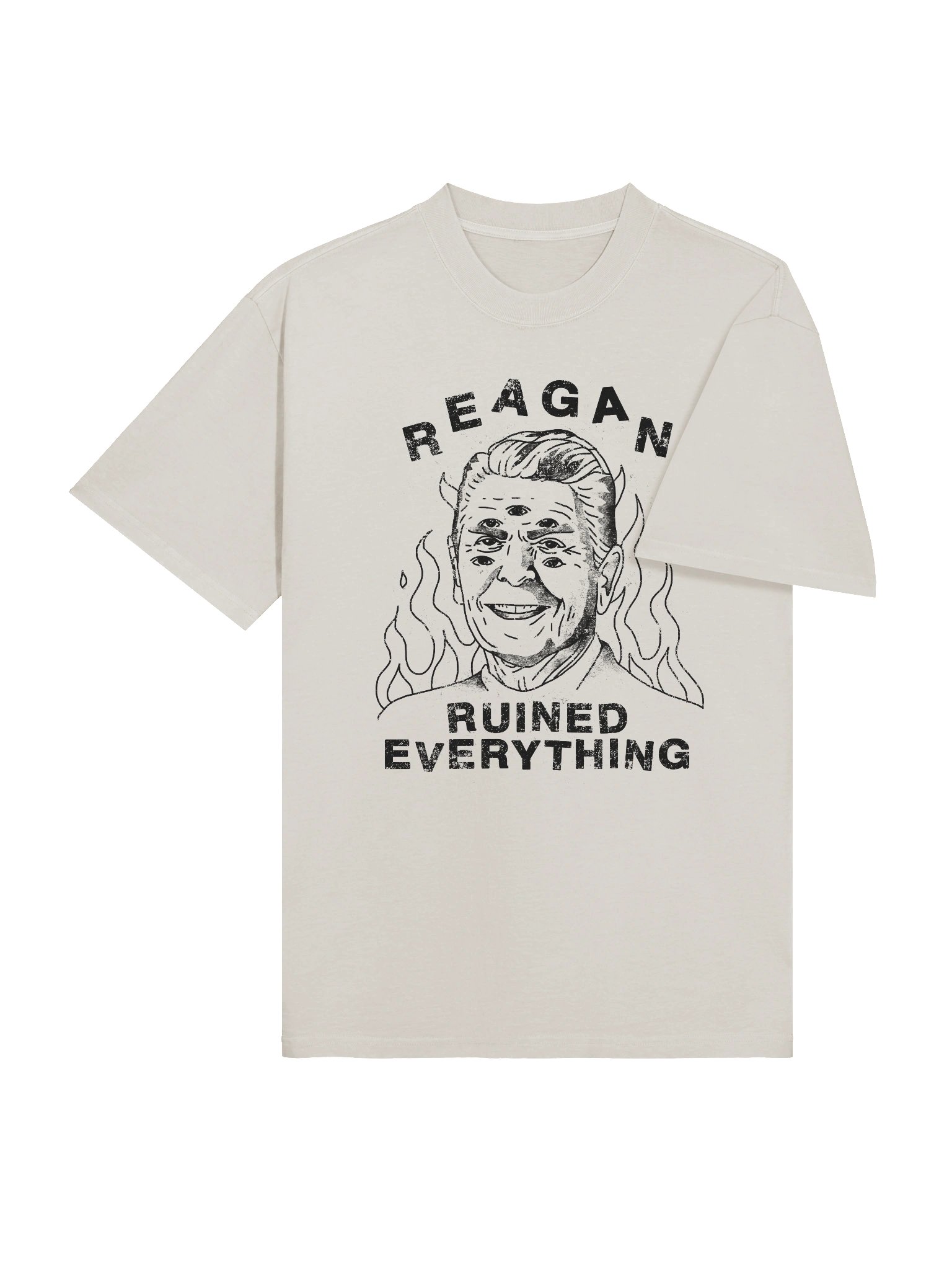 Reagan Ruined Everything! Graphic T-shirt product image (4)