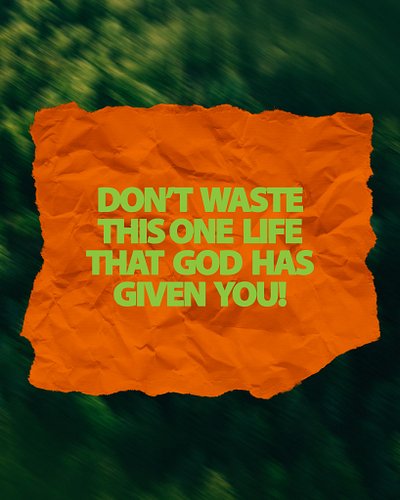 YOU were created ON purpose, FOR a purpose, WITH a purpose!