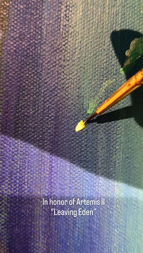 I started this piece before the launch.. All of life as we know it is within that thin film of atmosphere around our planet. ...