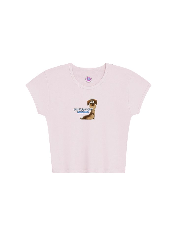Can I Pet That Dawwg? Baby Rib Crop product image (9)