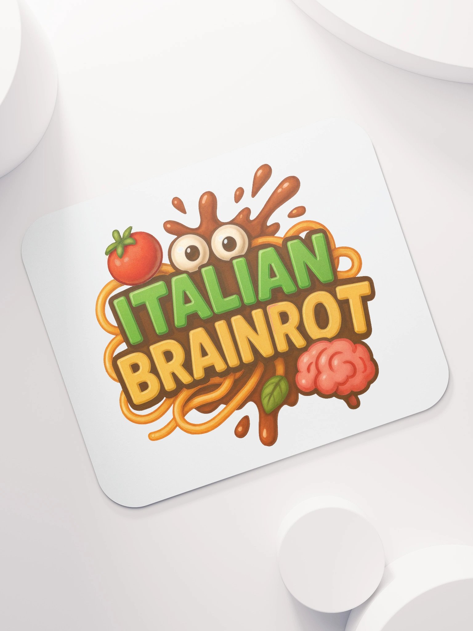 🧠 Italian Brainrot Logo Mouse Pad 🇮🇹 product image (7)