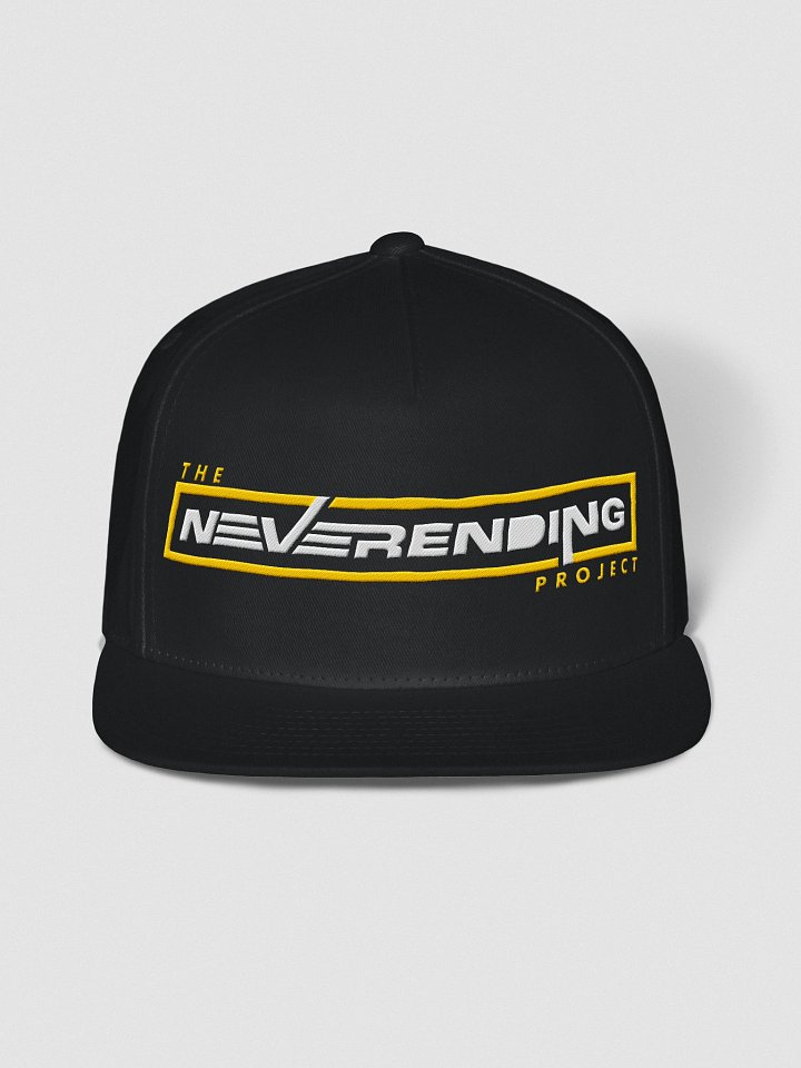 "The Neverending Project" Flat-Brim Snapback product image (2)