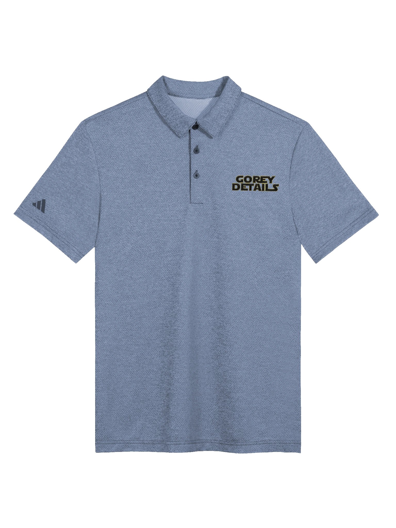 May the Fourth be with you - Adidas Space-Dyed Polo Shirt product image (2)