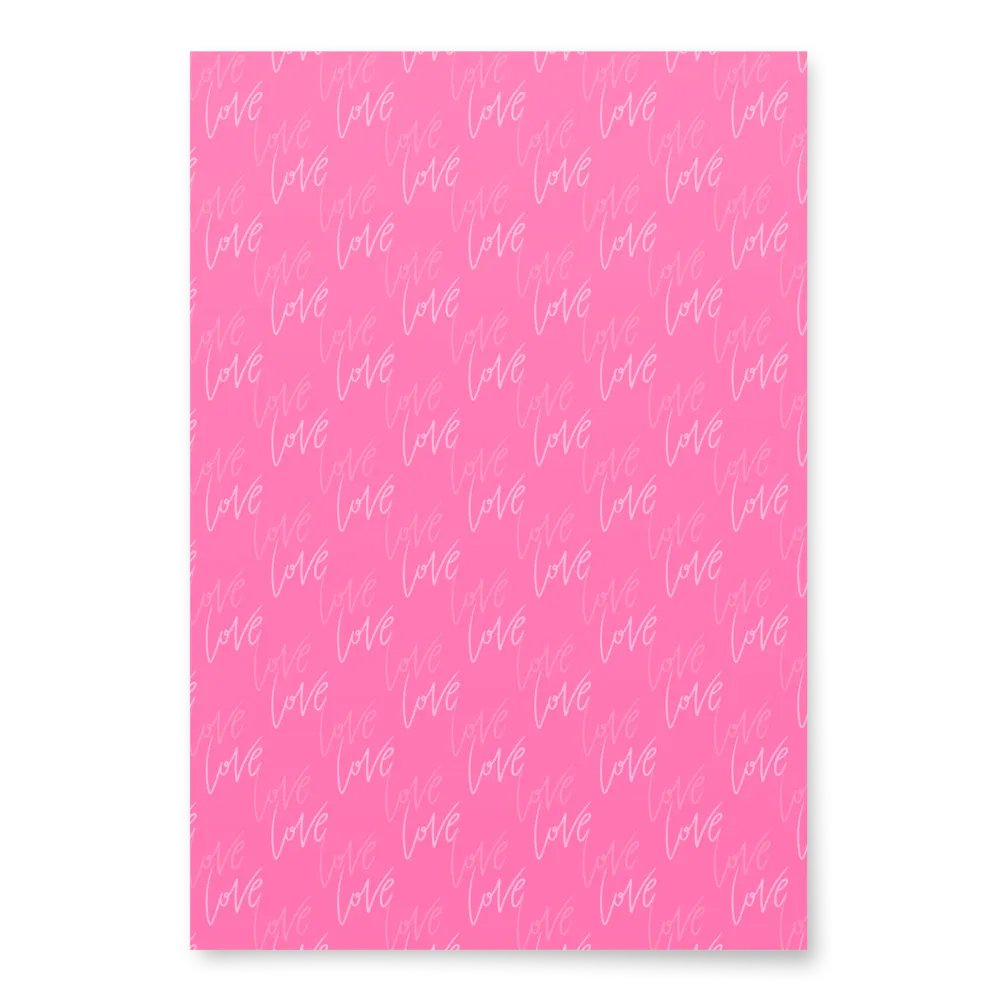 Valentine Love Wrapping Paper Set of 3 product image (6)