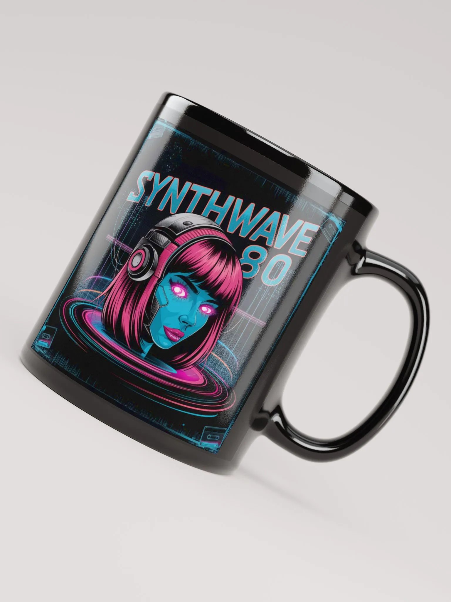 Neon Synthwave 80 Mug product image (7)