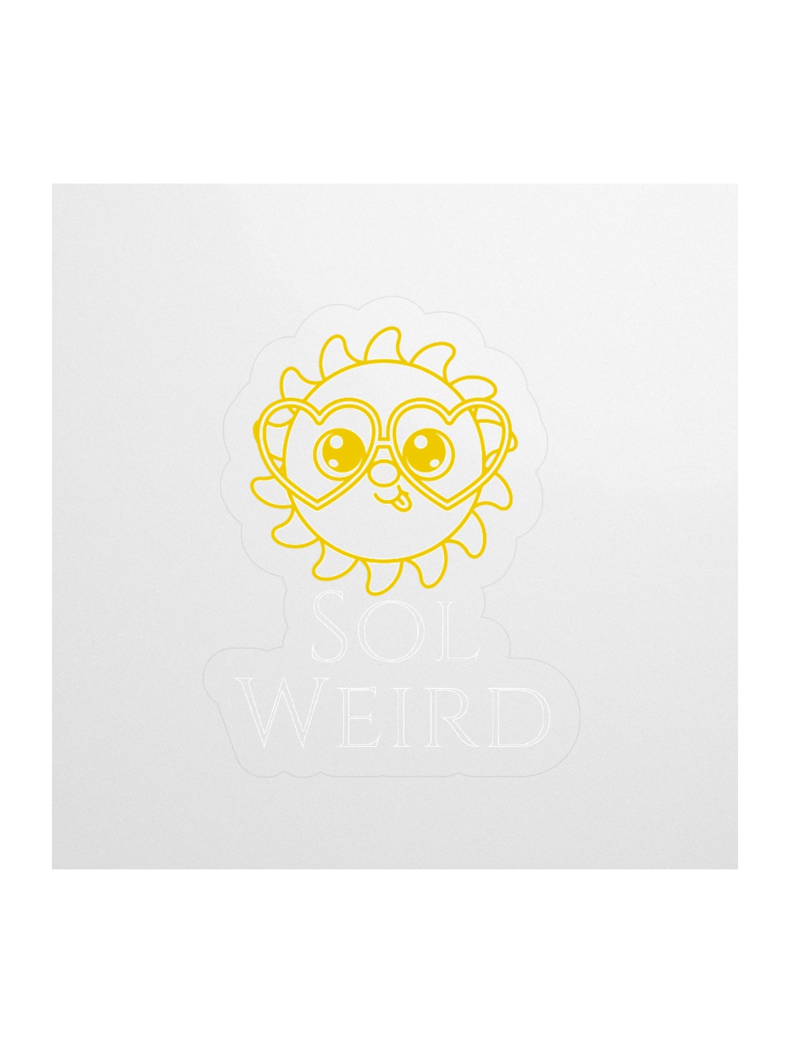 Sol Weird Sticker product image (1)