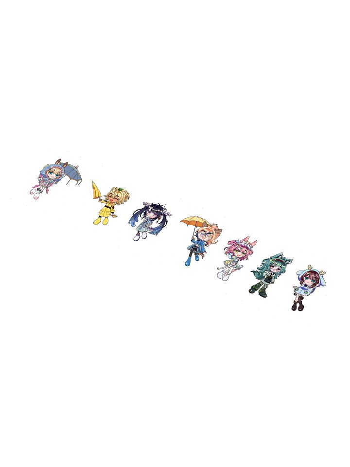 Teeny's Rainy Day Symphony Commemorative Stickers (2) product image (2)