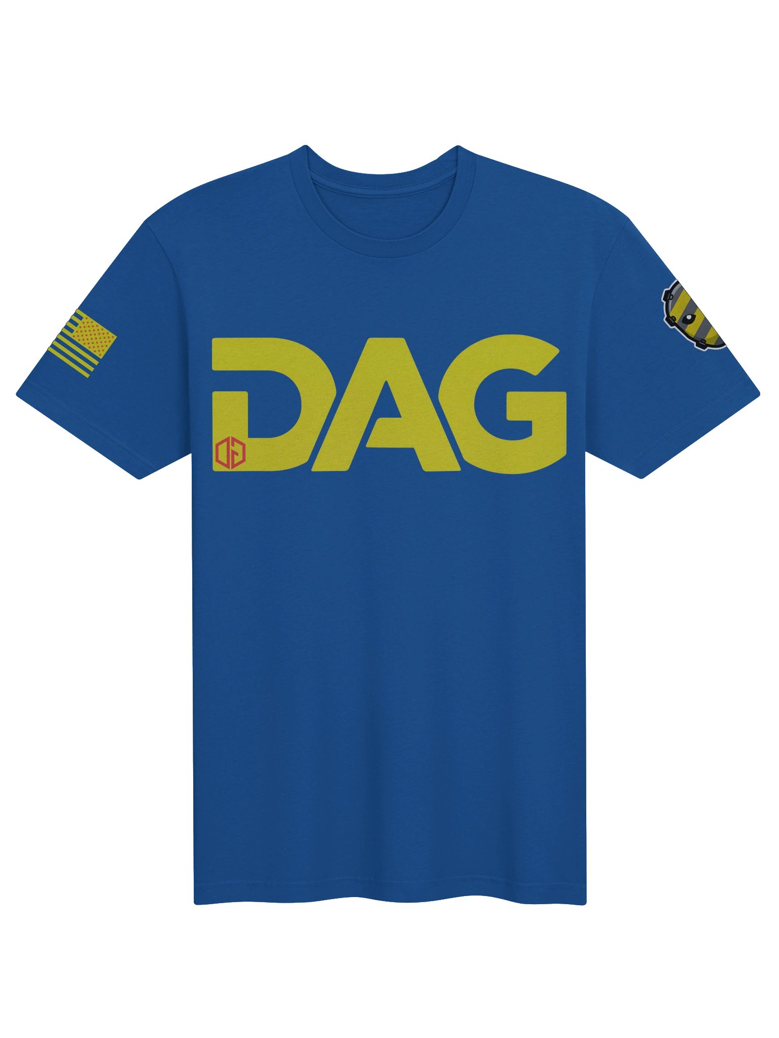 OG DAG Tee Red on Yellow product image (4)