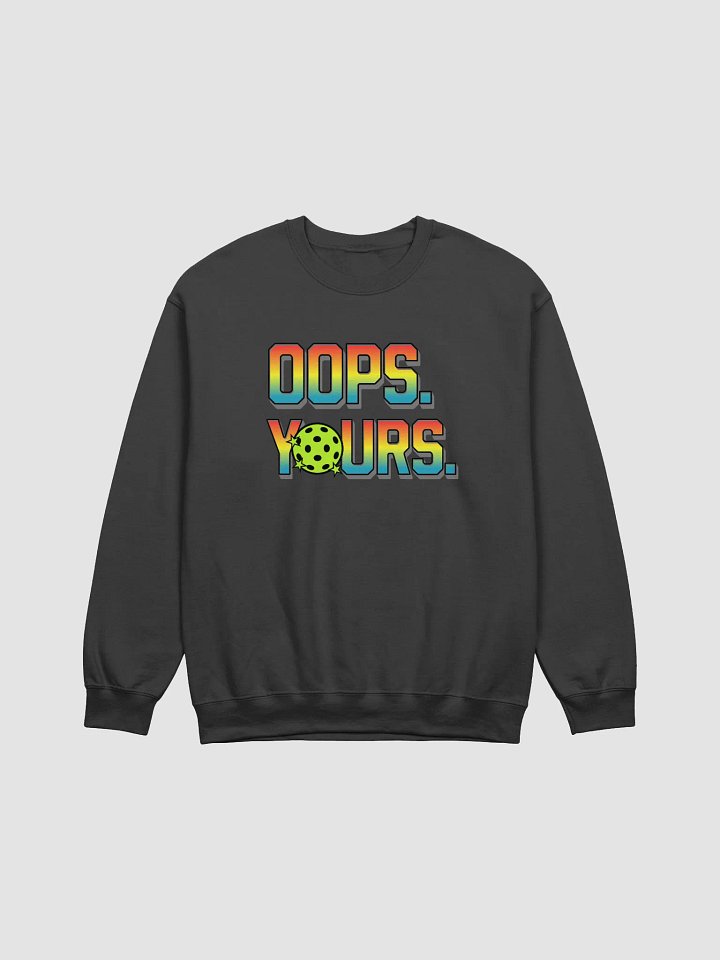 Oops Yours Pickleball Gradient Sweatshirt product image (1)