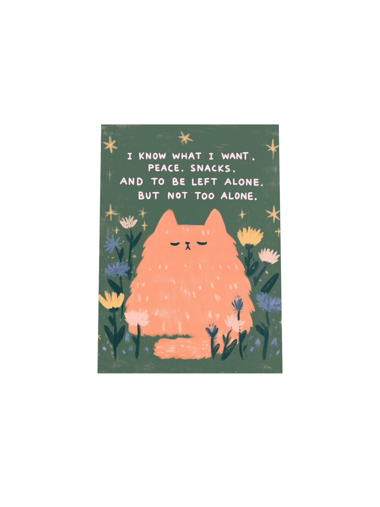 Peace, Snacks & Catitude Poster product image (33)