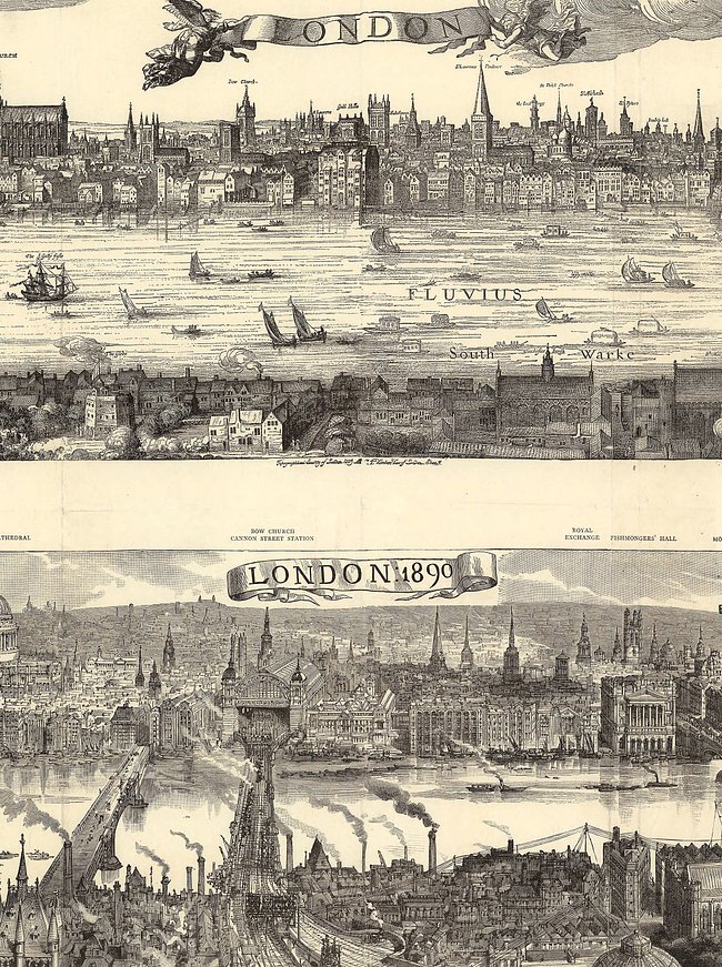 London 1616 vs 1890
