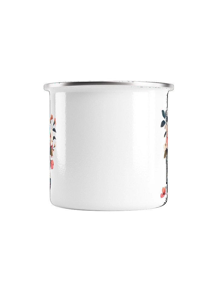 Flowers D Enamel Mug product image (2)