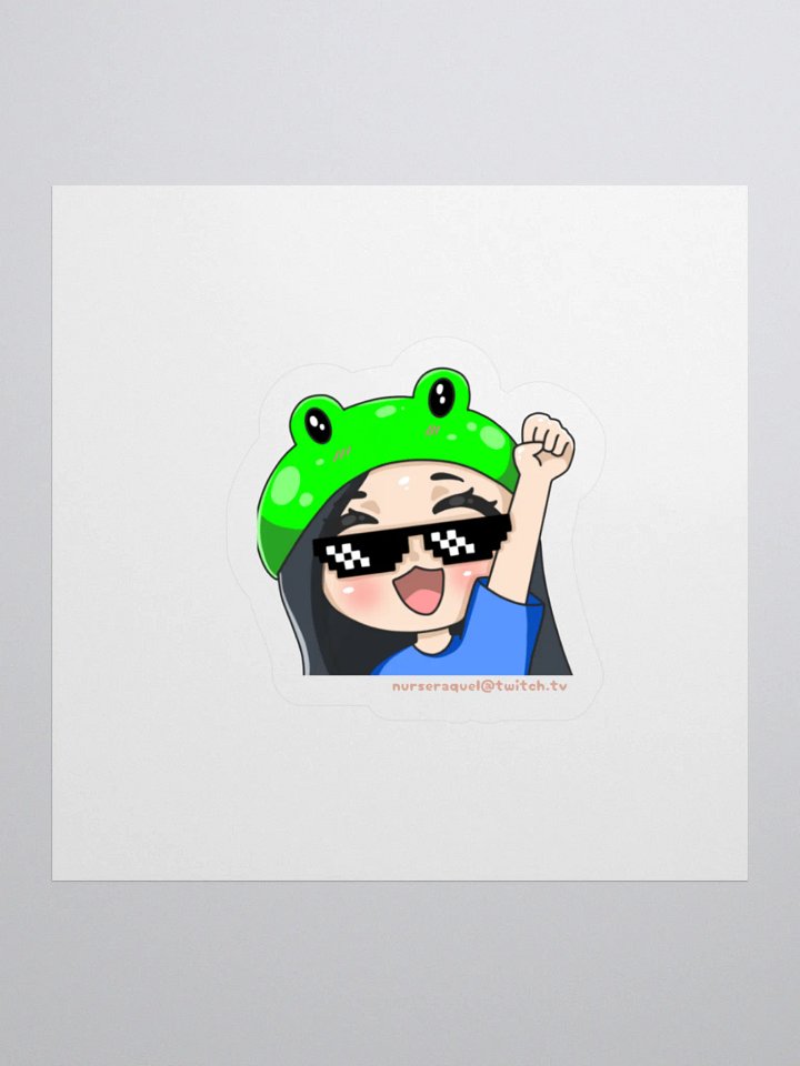 nursefrogy hype sticker product image (1)