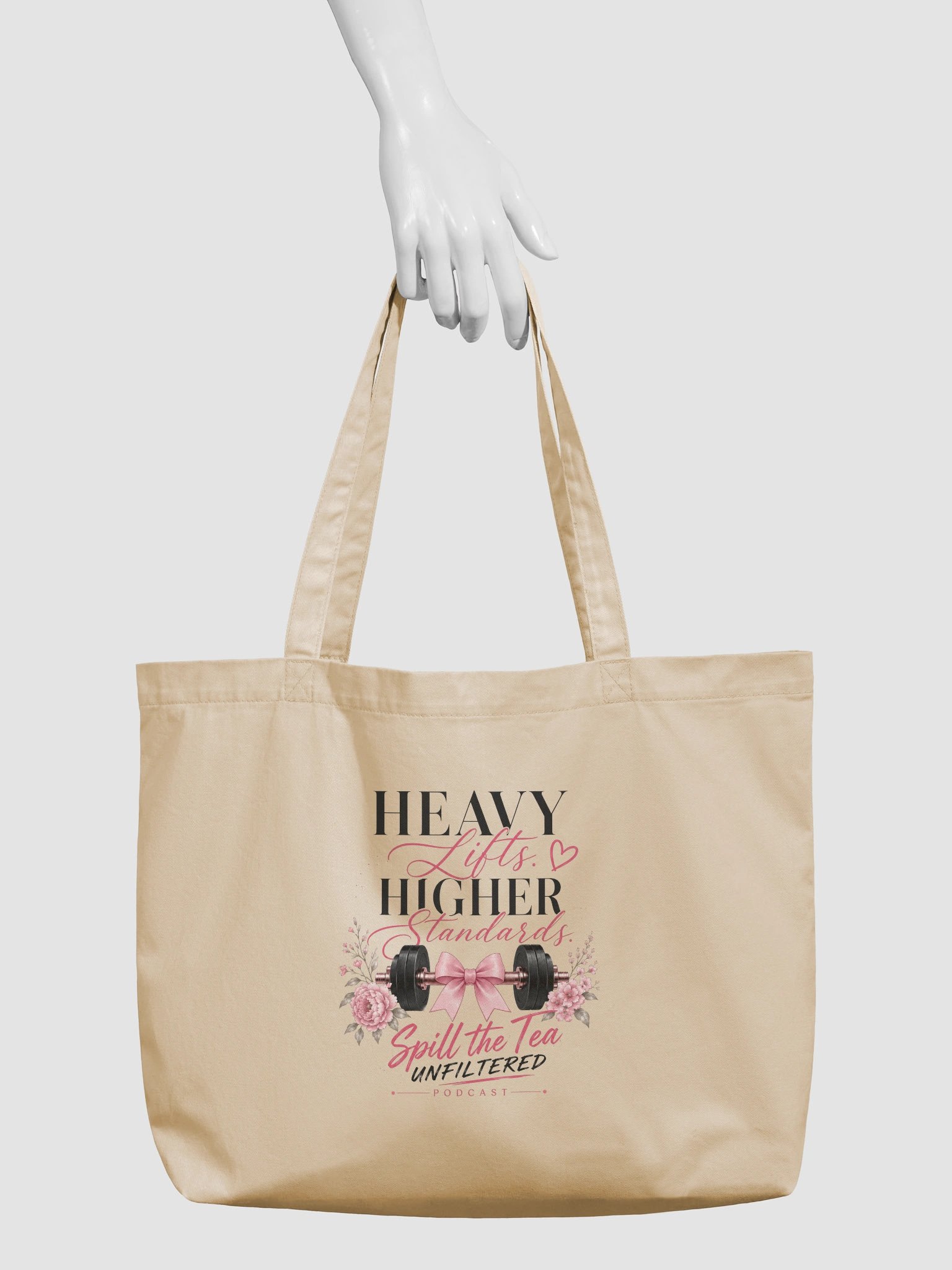 Heavy Lifts Higher Standards Tote product image (3)