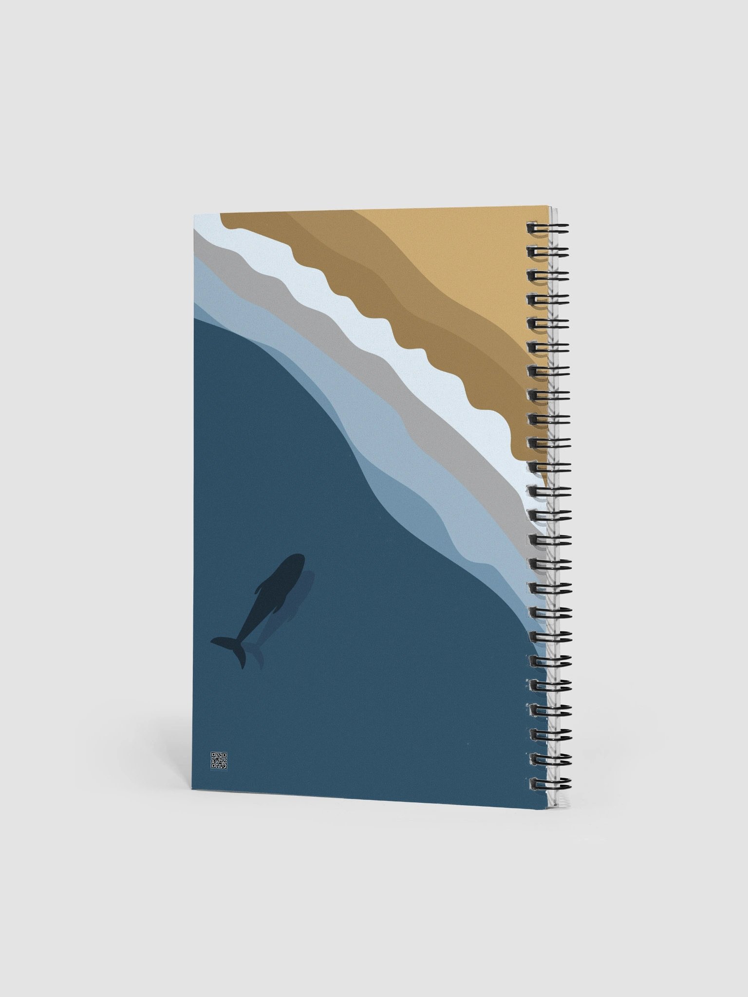 Ocean Waves Spiral Notebook product image (2)