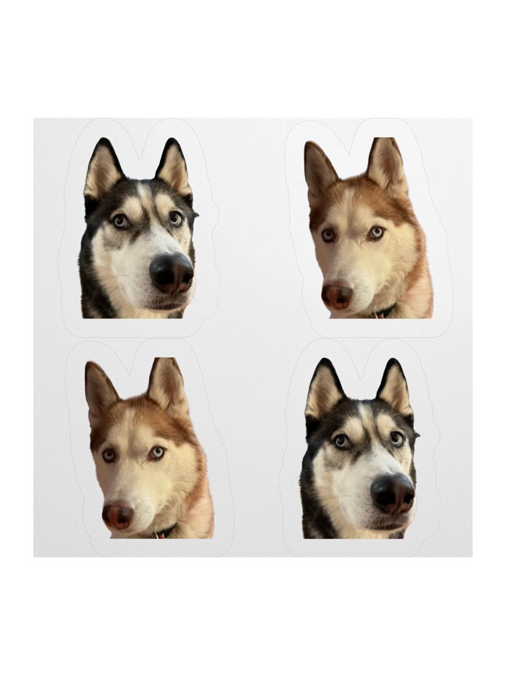 The Huskies Stickers product image (1)