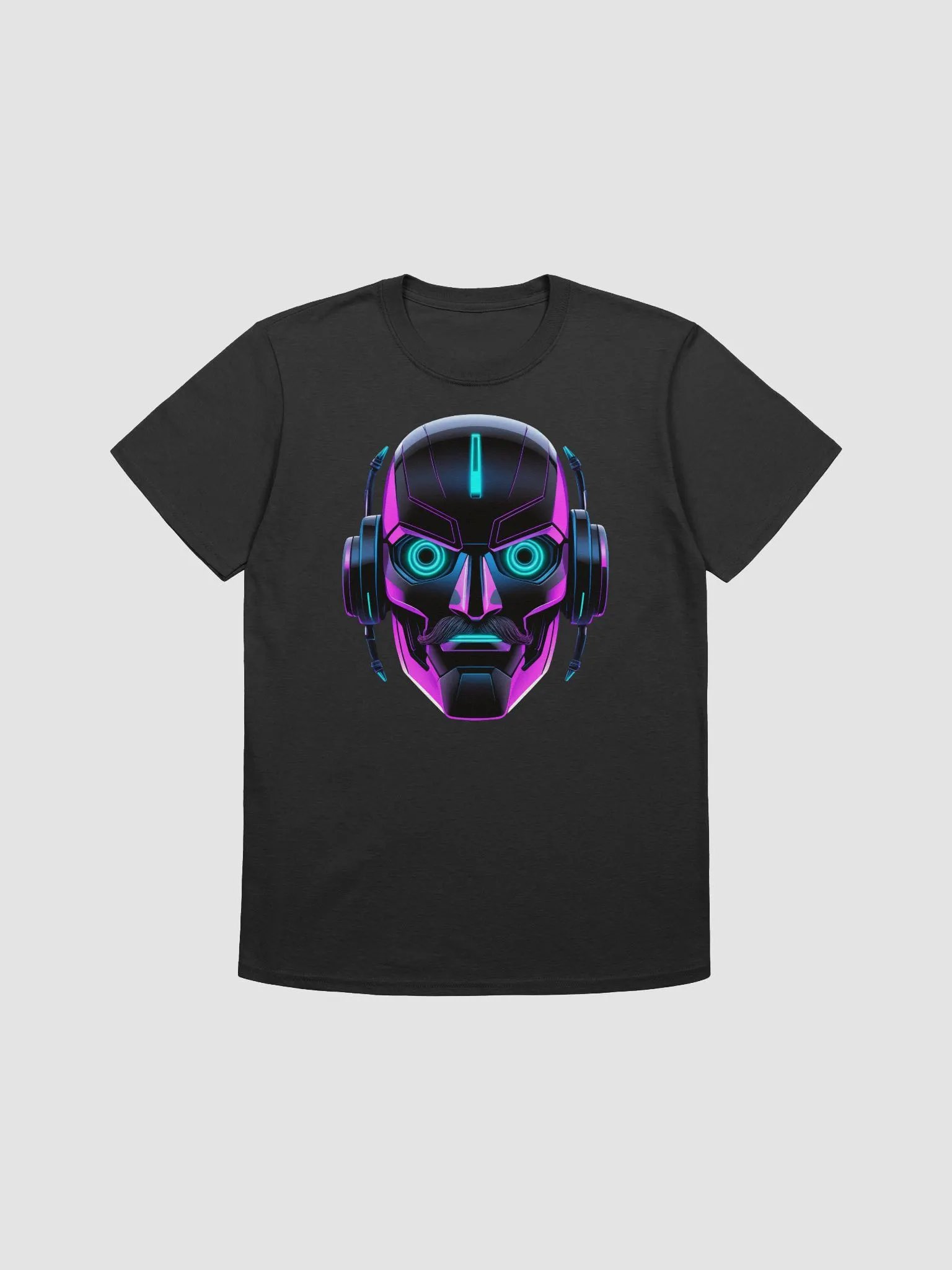 Neon Robo-Mustache Tee product image (1)