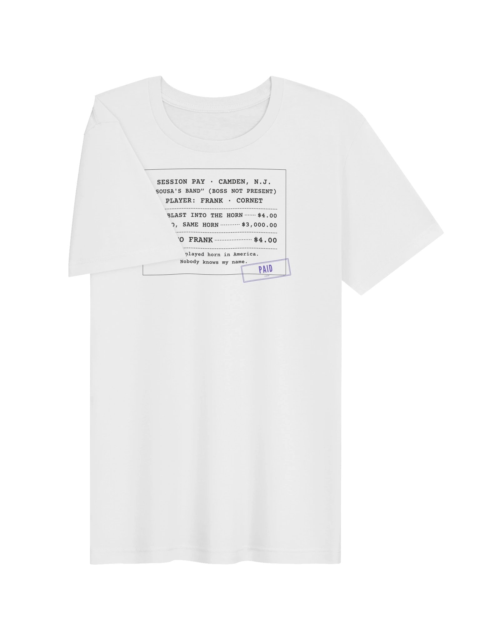 Four-Dollar Frank Tee (light colours) product image (7)