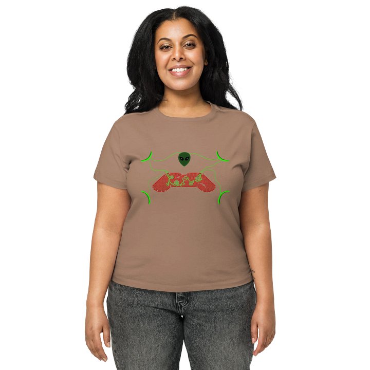 Galactic Gamer High-Waisted Tee product image (1)