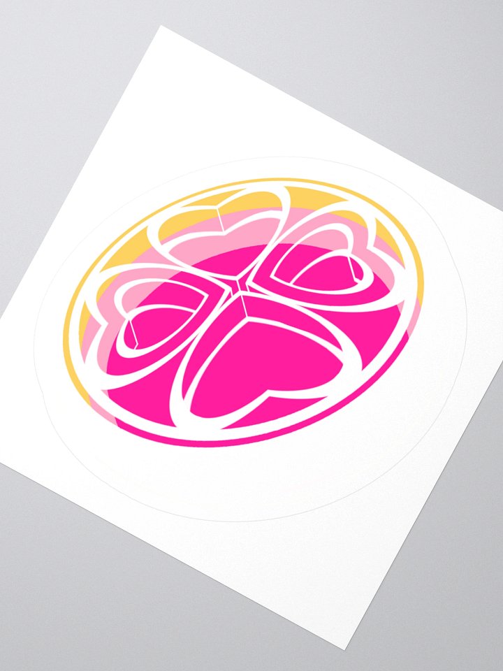 Heart Rims - Kiss Cut Sticker SINGLE product image (2)