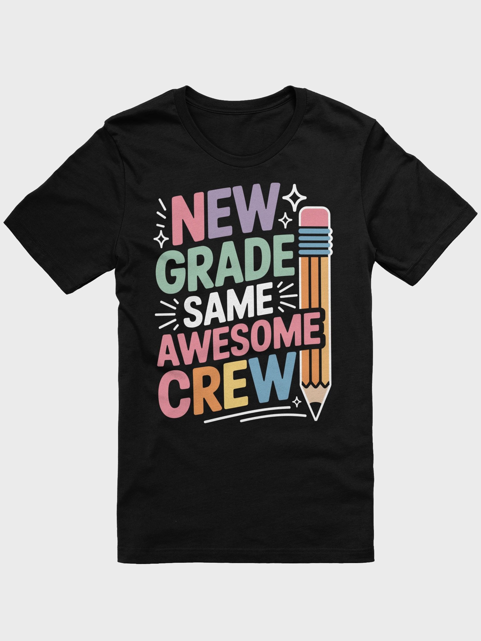 New Grade Same Awesome Crew Welcome Back To School Unisex T-Shirt product image (2)
