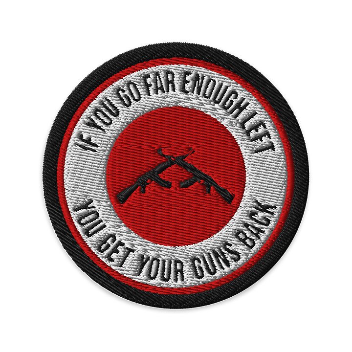Far Enough Left Patch product image (1)