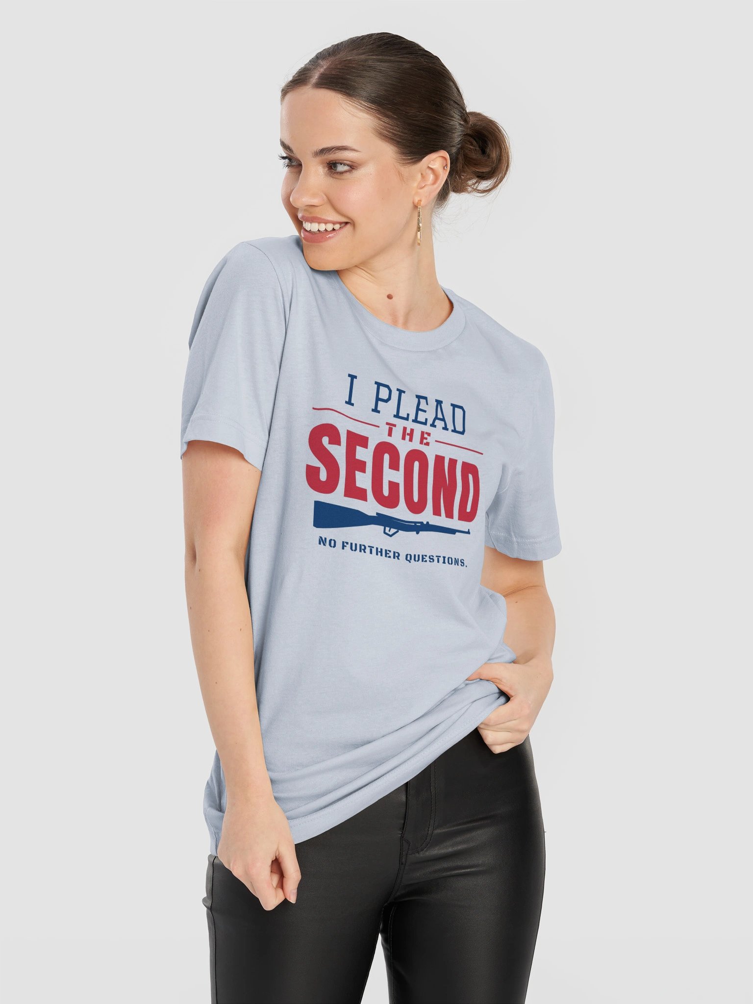 I Plead The Second Tee (Light Colors) product image (55)