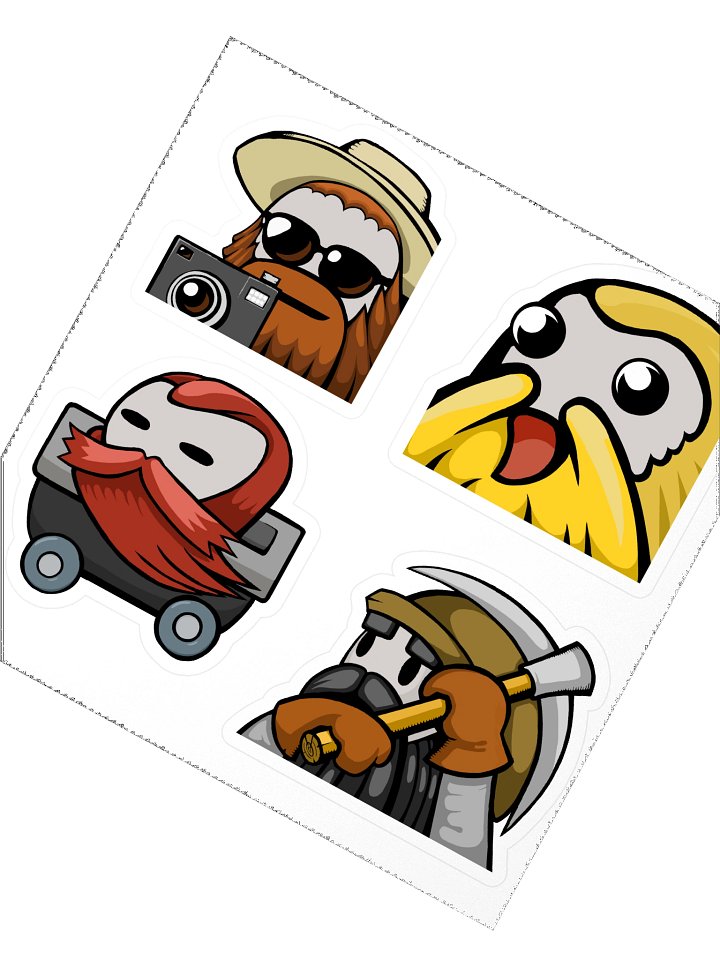 Emote Sticker Set. product image (2)