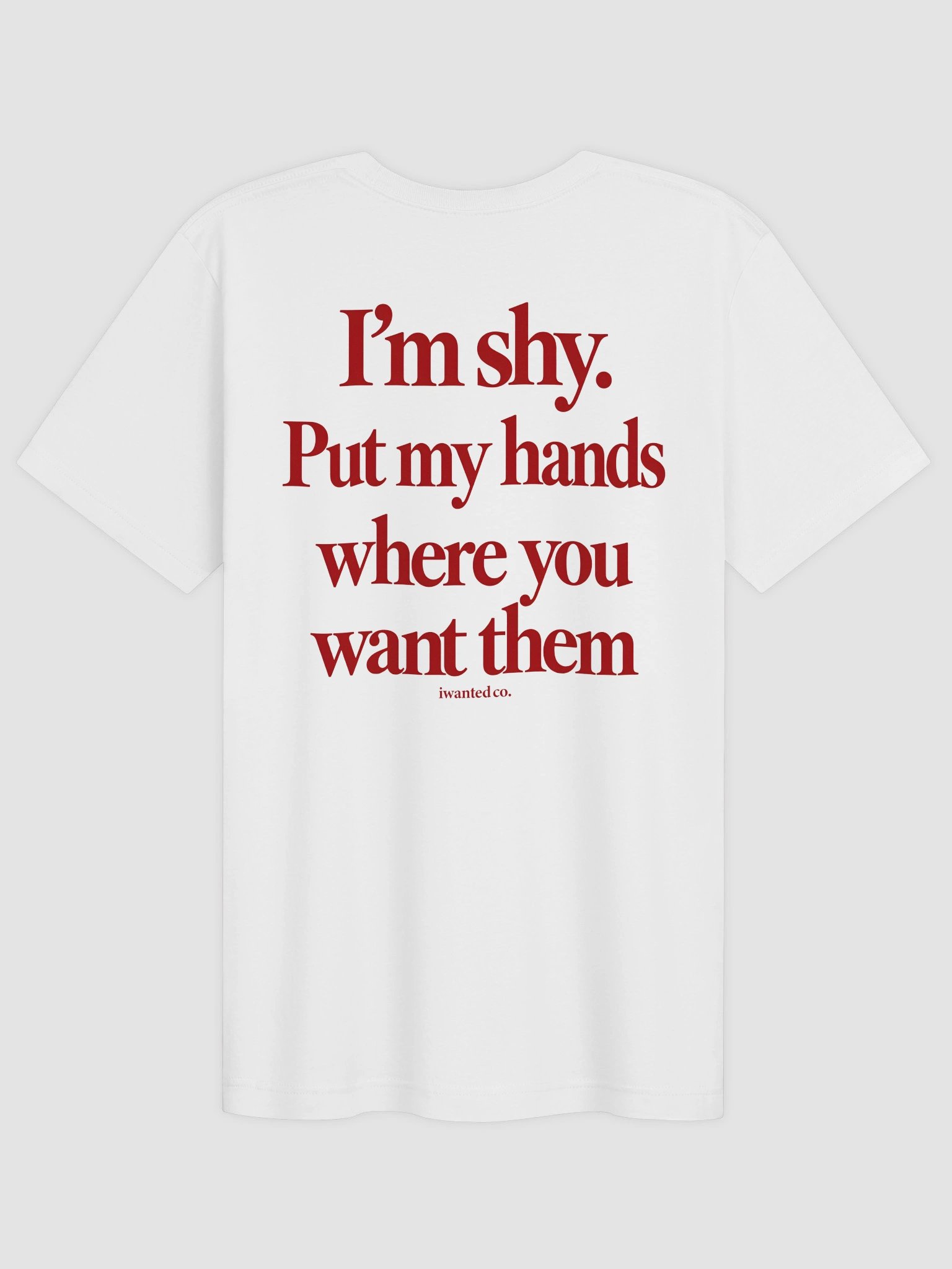 I'm Shy T-Shirt - Flirty Humor Graphic Tee product image (3)