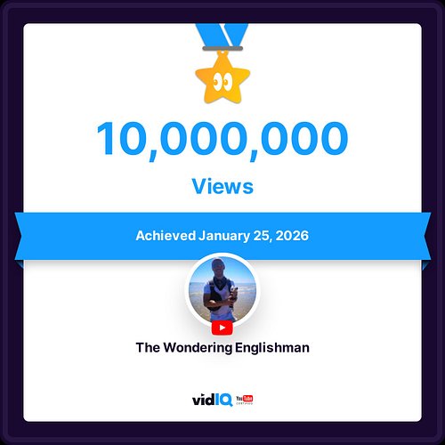 Thanks to everyone watching and supporting The Wondering Englishman. ~80k+ subs and counting – let’s keep uncovering the worl...