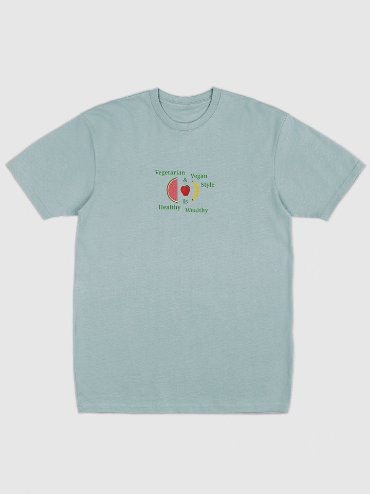 Healthy Wealthy Vegetarian Tee product image (1)