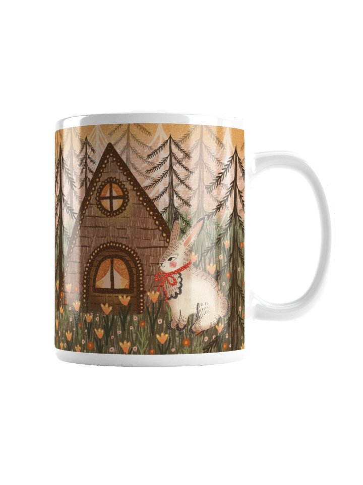 the flower meadow bunny mug product image (2)