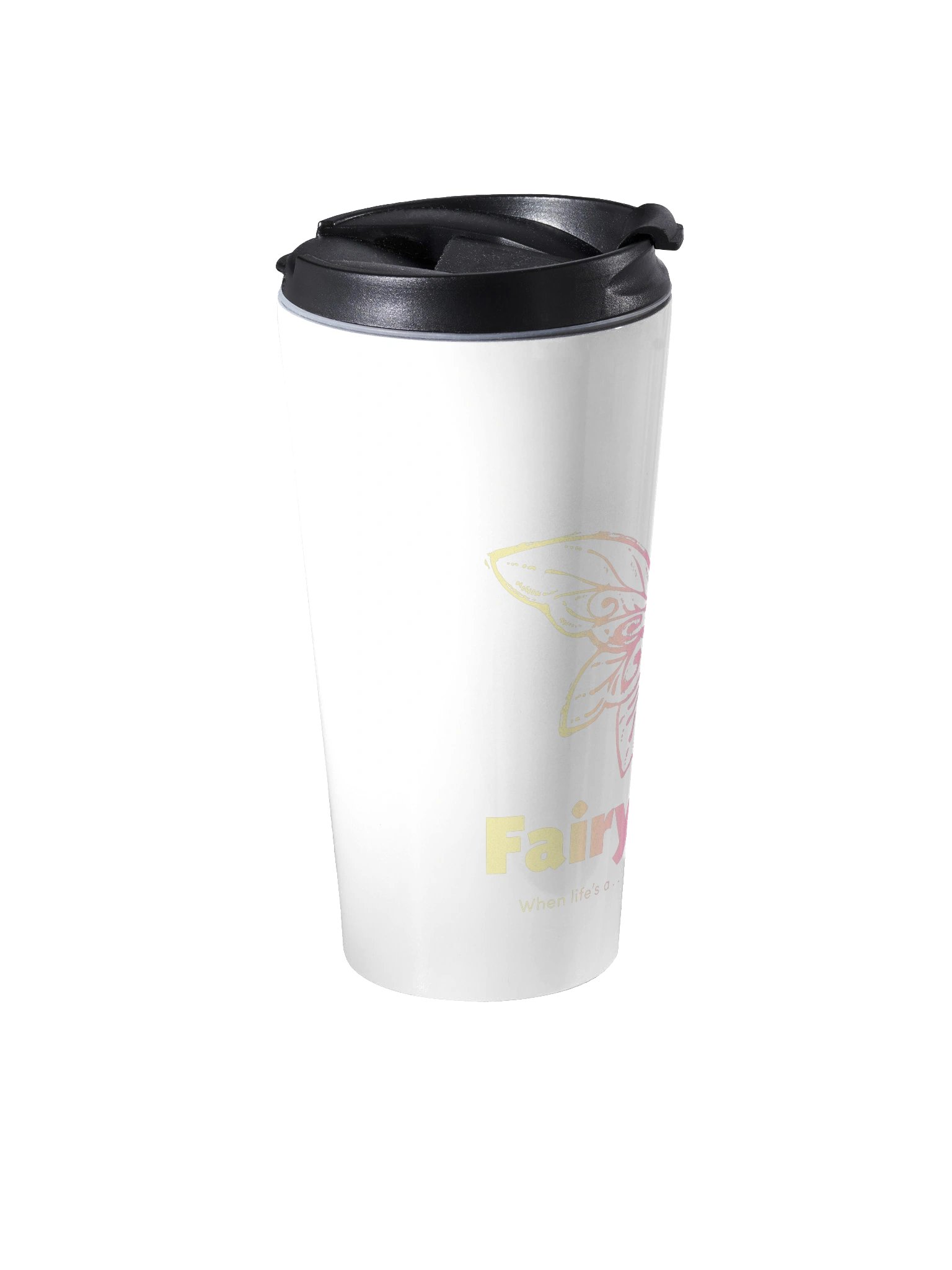 Rainbow Fairy Wings Travel Tumbler product image (2)