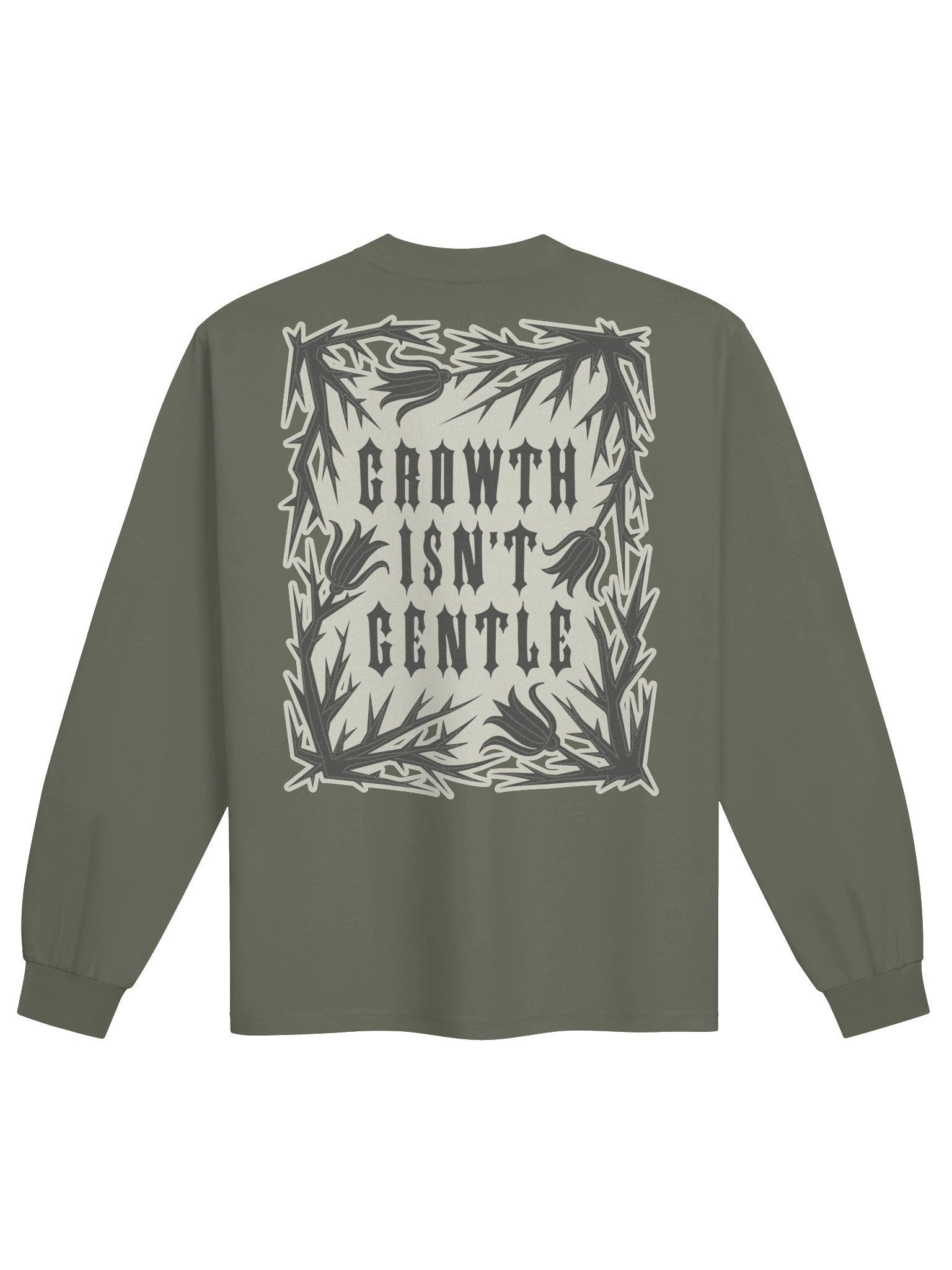 Growth Isn't Gentle - BB x ASC Long Sleeve Tee product image (2)