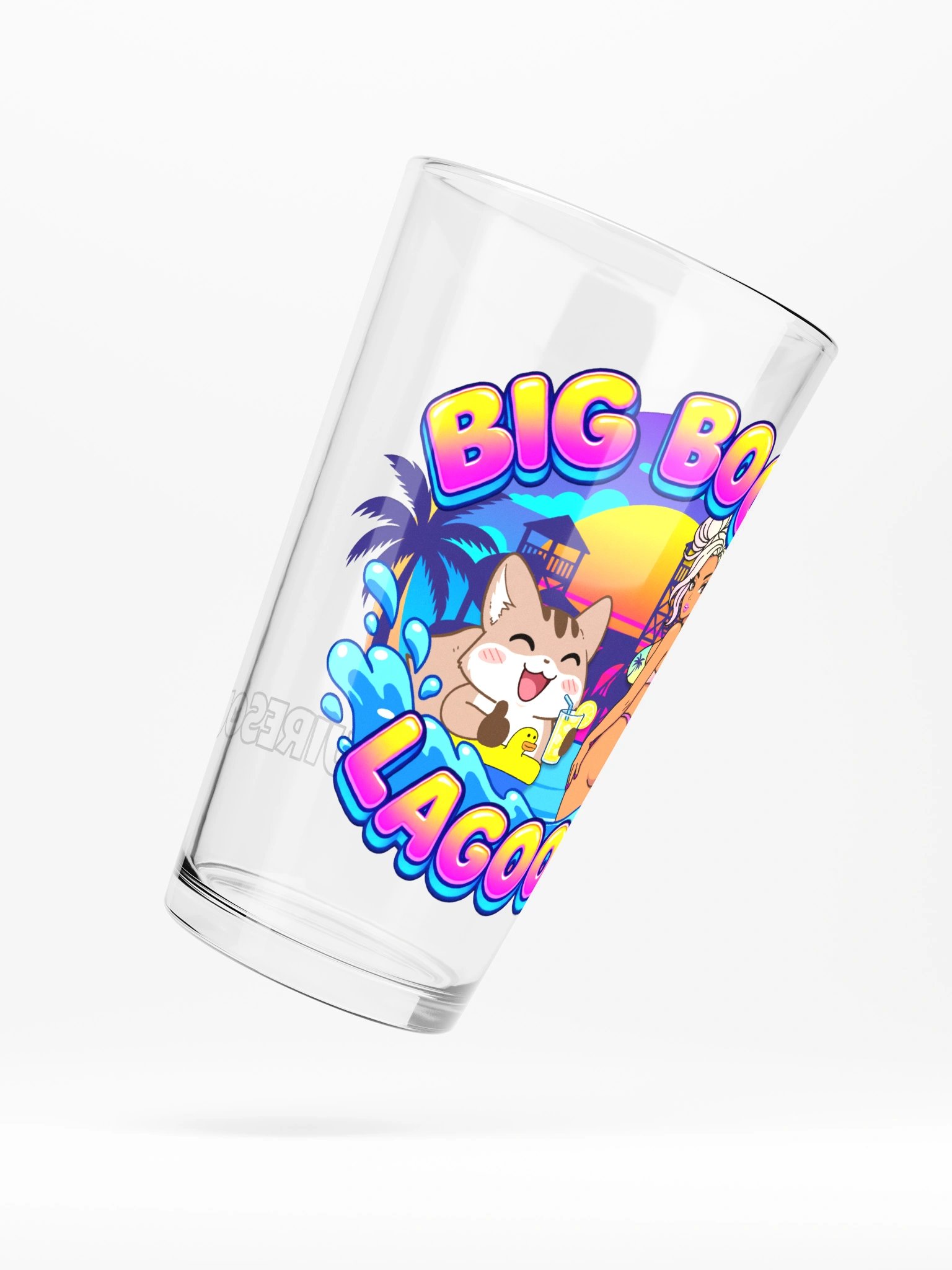 BBL - Big Booty Lagoon Official Glass product image (1)