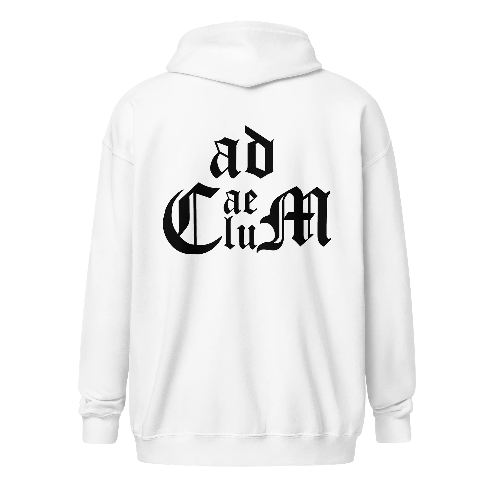 Generic Logo Zip Hoodie (Black Logo) product image (33)