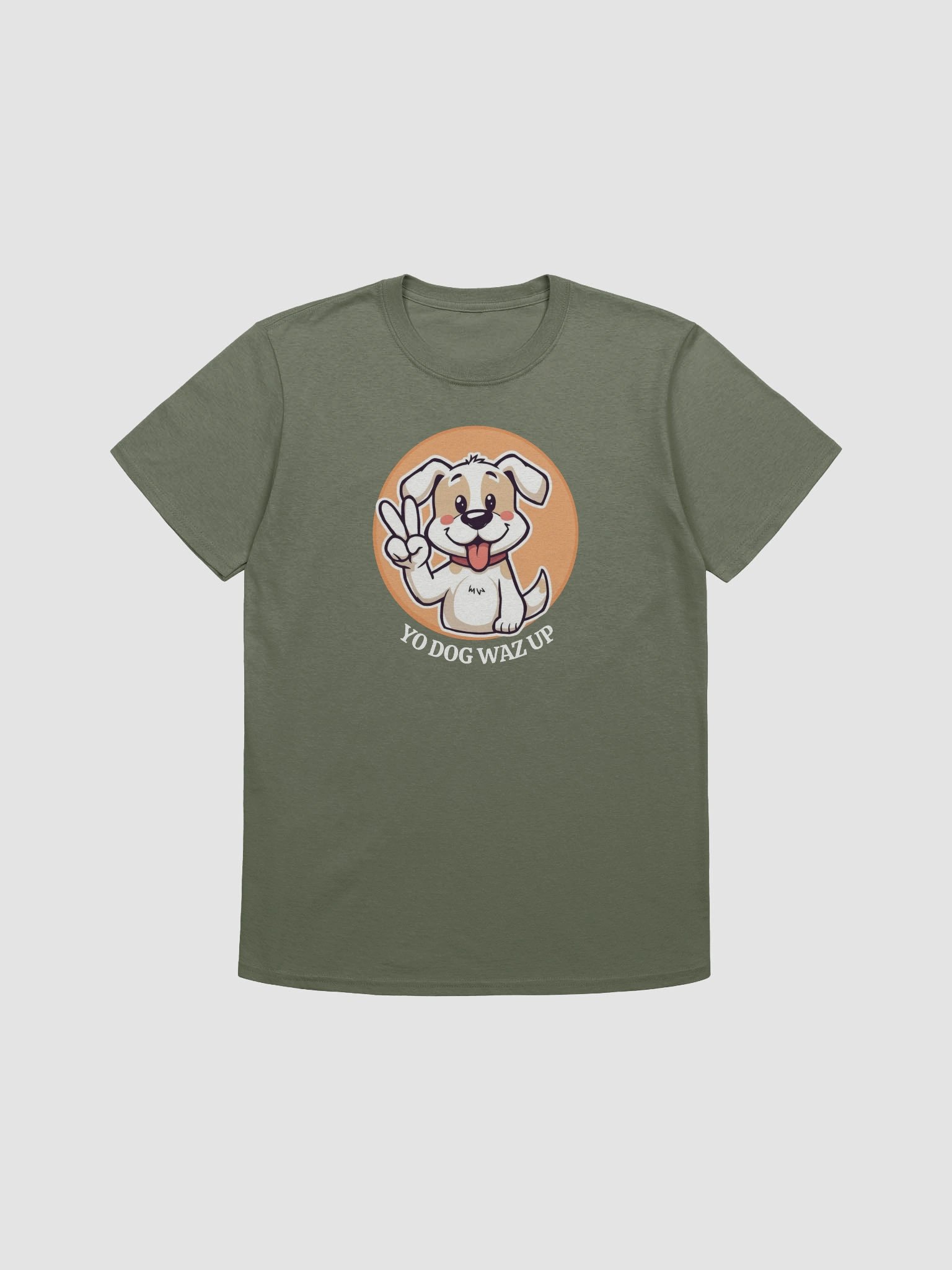 Yo Dog Waz Up Funny Animal Lovers Gift T-Shirt product image (3)