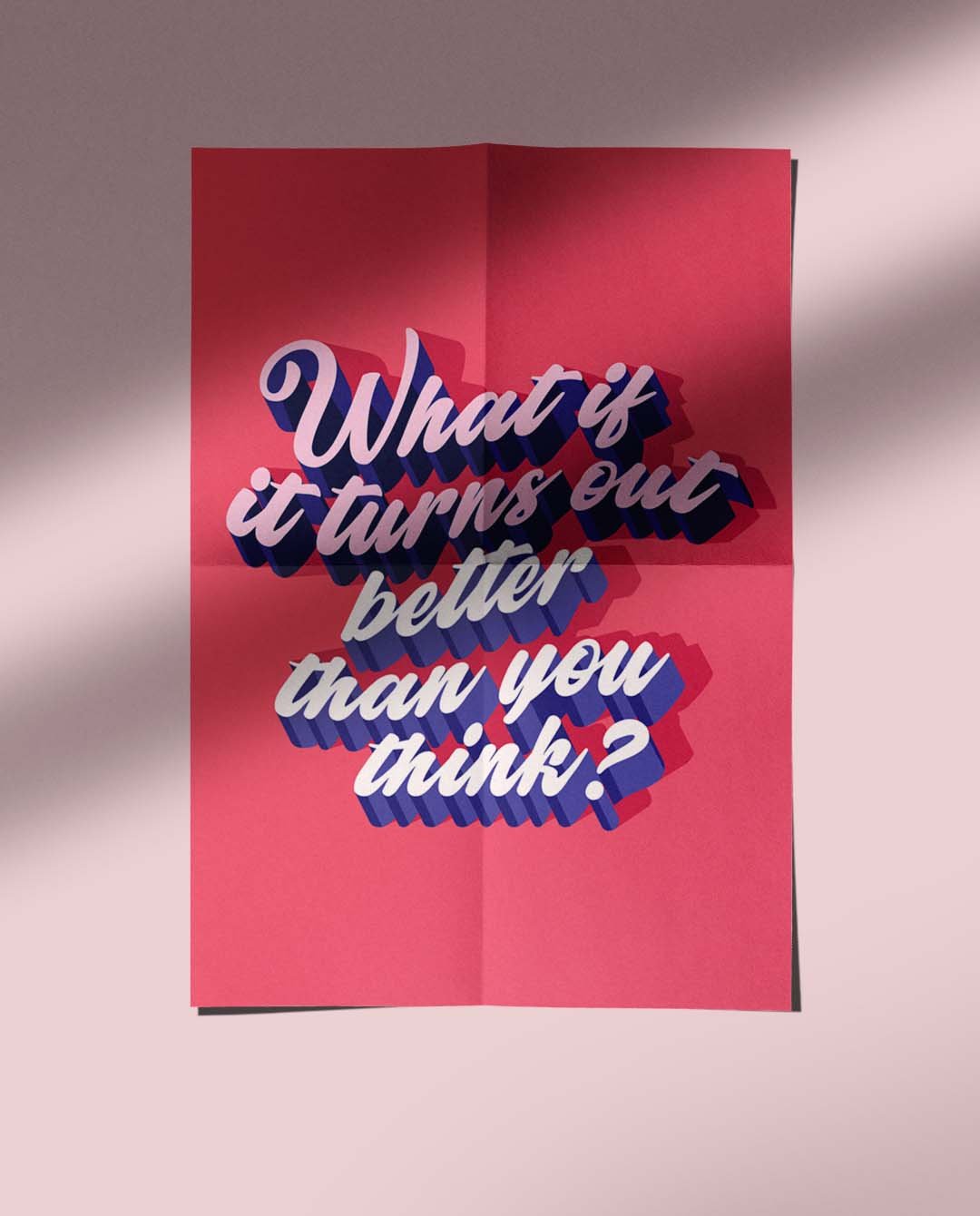 What If it Turns Out Better Than You Think? Quote Affirmation Printable Wall Art Decor - Instant Download product image (4)