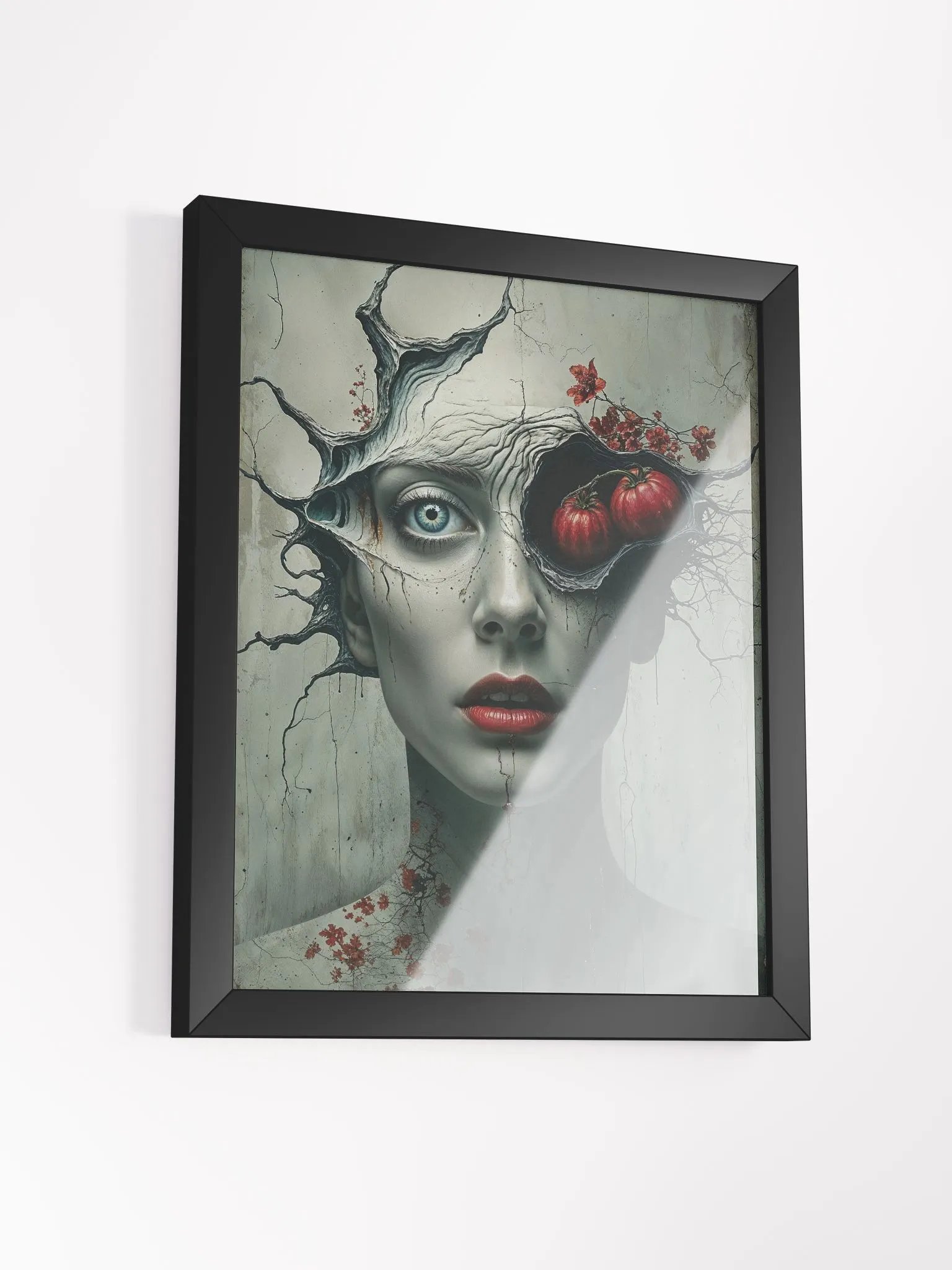 Surreal Nature Portrait Framed Print product image (17)