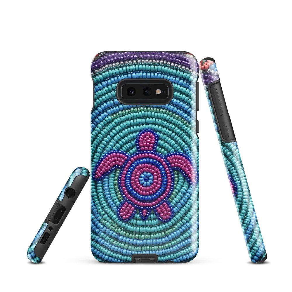Turtle on Turquoise Samsung® Tough Case product image (2)