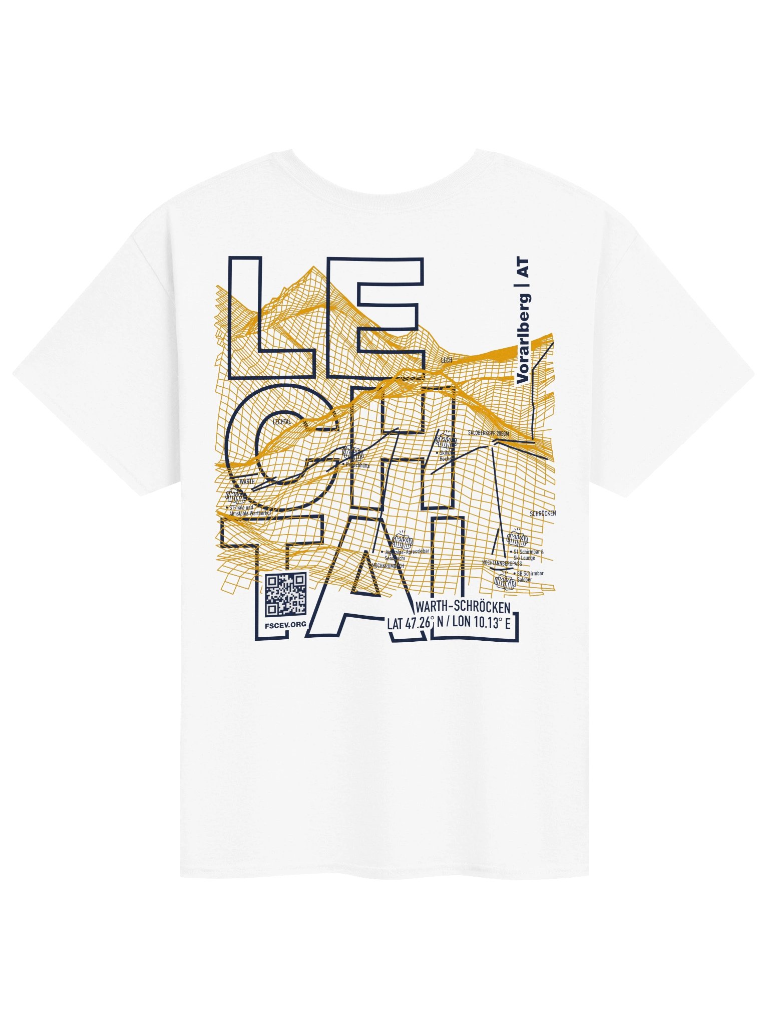 Lechtal / Warth-Schröcken Coordinates & Resort White (front and back) product image (2)