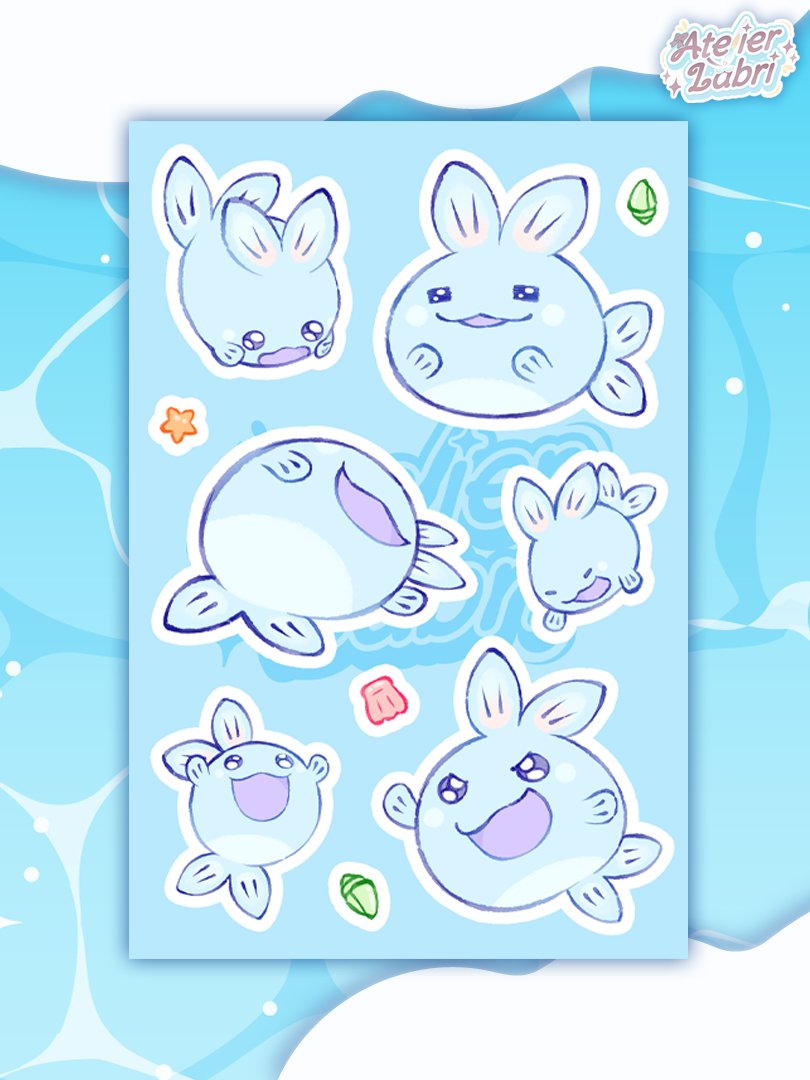 Lazuli Lad Sticker Sheet product image (1)