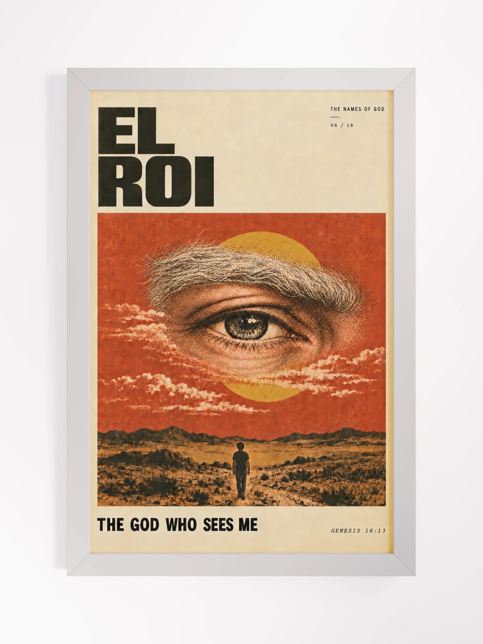 El Roi | Names of God Framed Print product image (21)