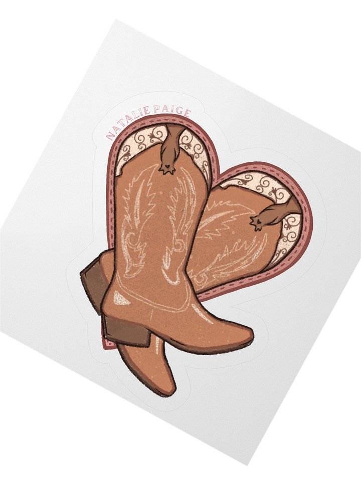 Natalie Paige Boots Sticker product image (2)