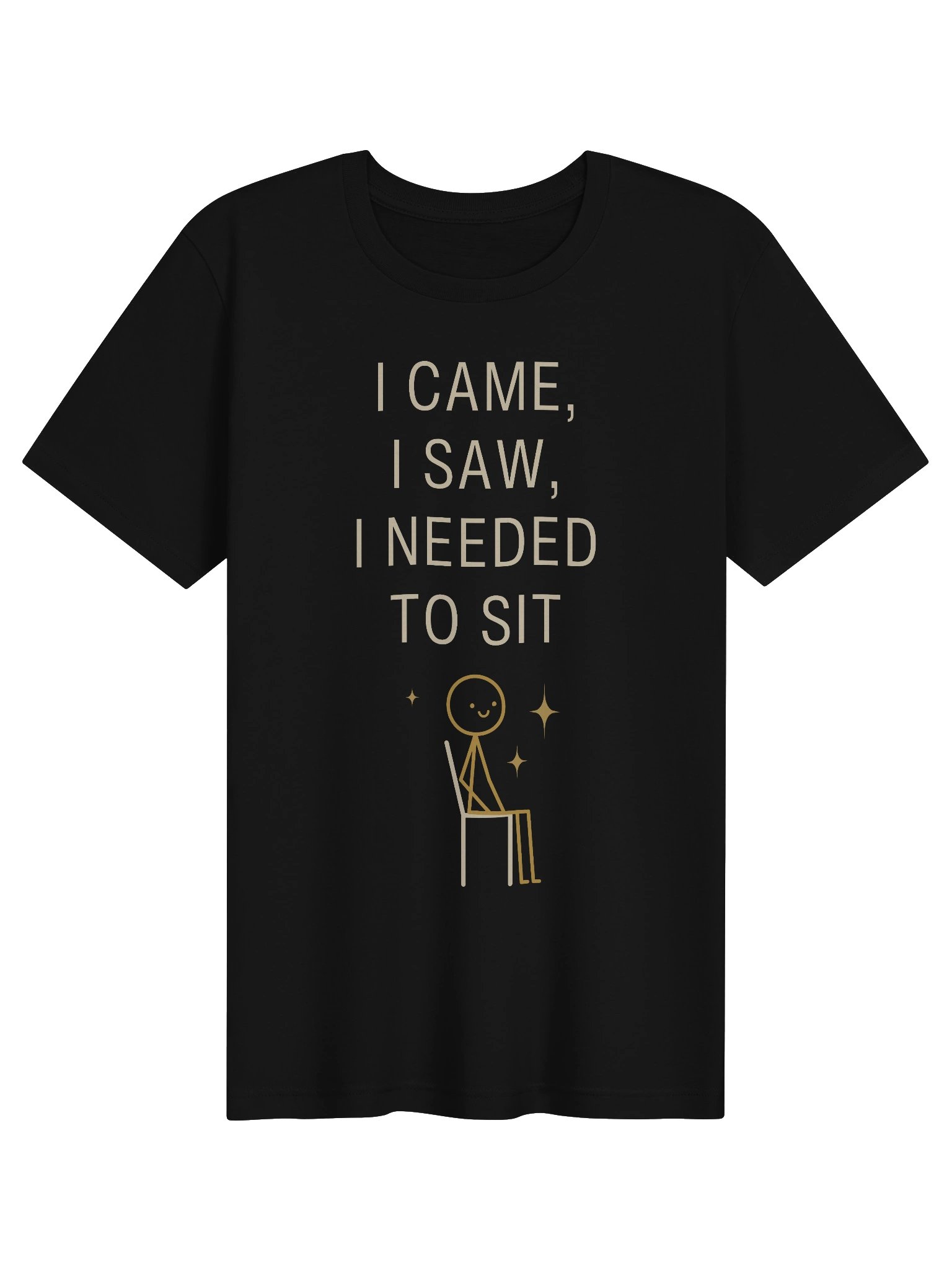 I Came I Saw I Needed to Sit Shirt | Chronic Illness & POTS Humor Tee product image (1)