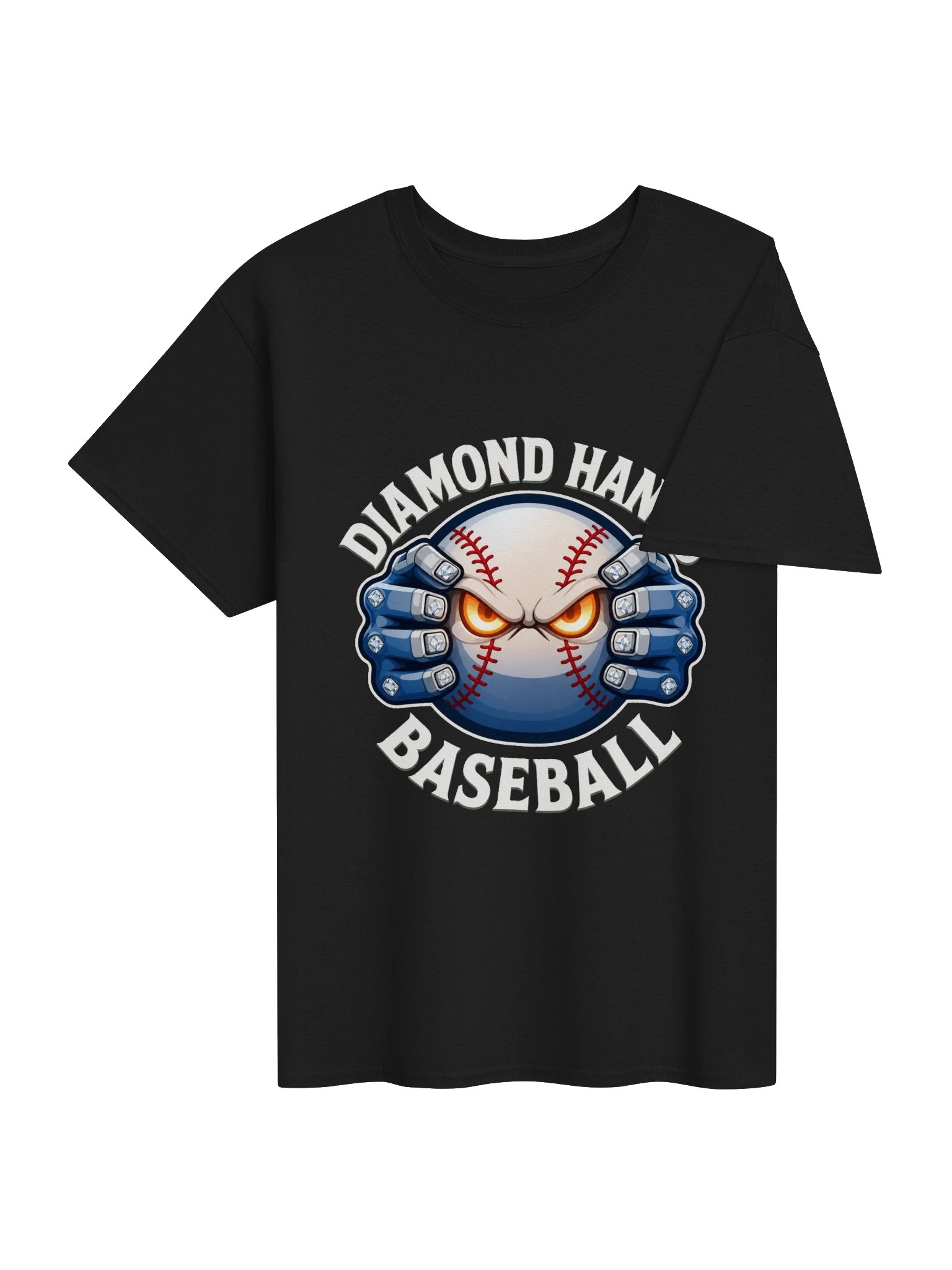 Diamond Hands Baseball Color Mascot Tee product image (4)