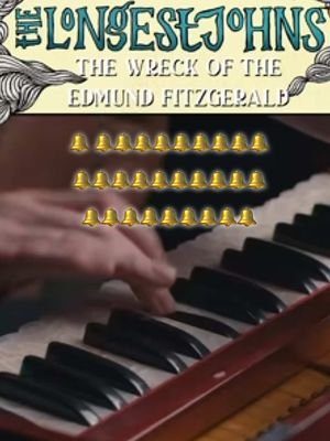 #duet with @TheLongestJohns #thelongestjohns 50 years ago today, the #EdmundFitzgerald was taken to the bottom along with her crew of 29.  So sound a bell for each soul today if you can! 