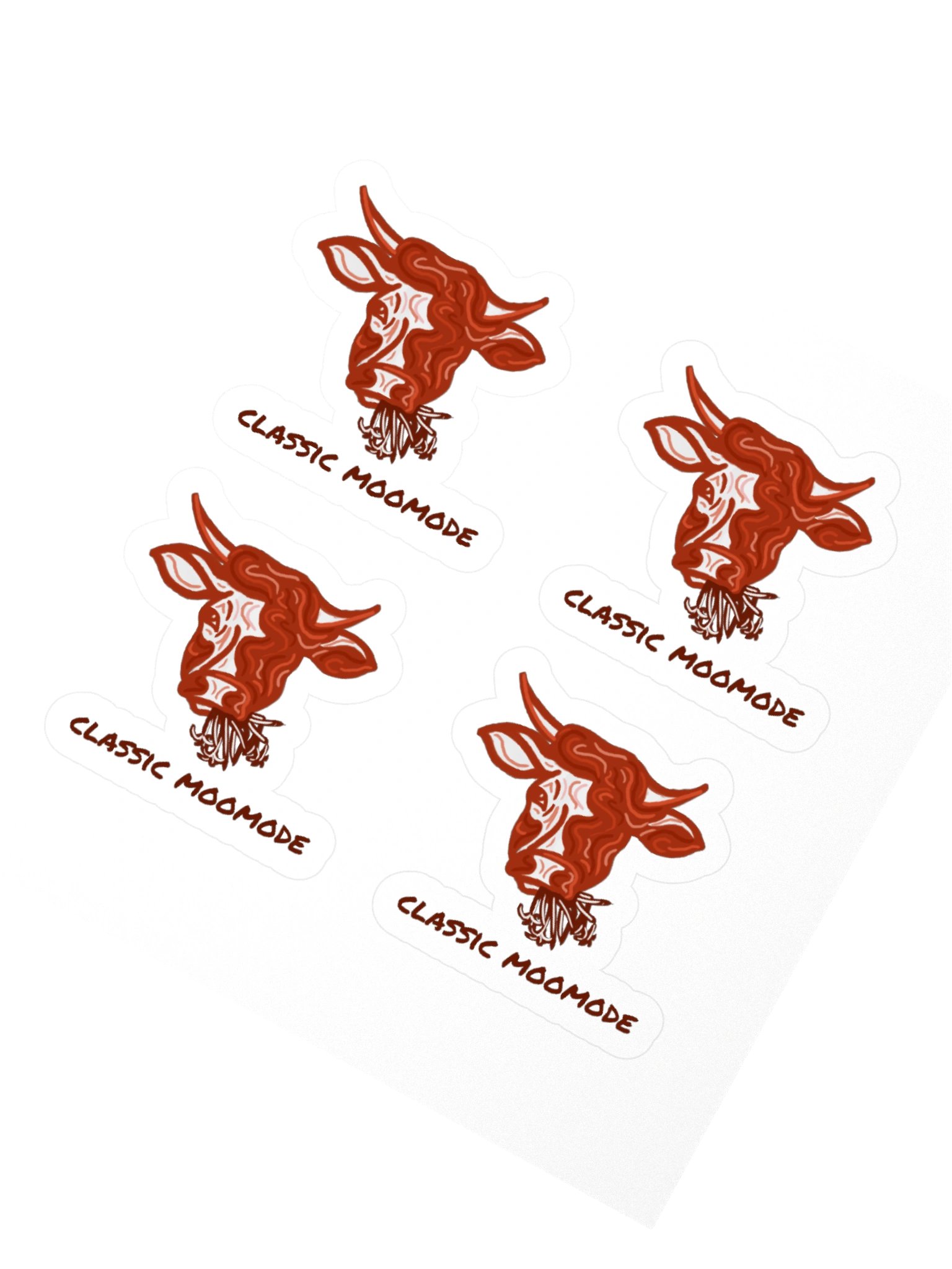 Classic MooMode - Sticker (small) product image (2)