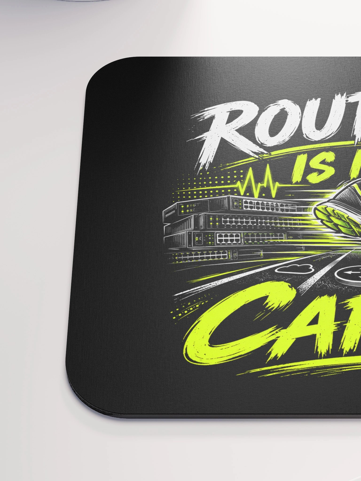 "Routing Is My Cardio" - Mousepad product image (6)