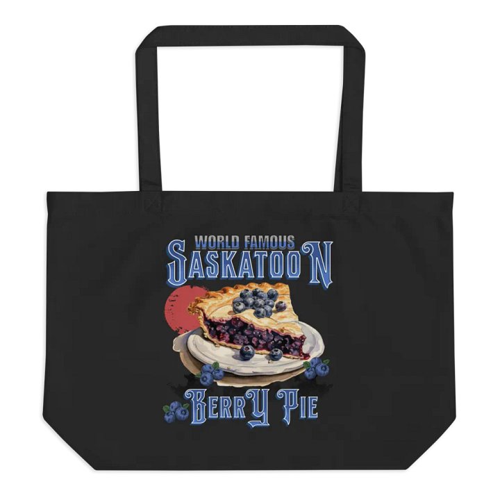 Saskatoon Berry Pie Golden Crusted Tote Bag product image (1)